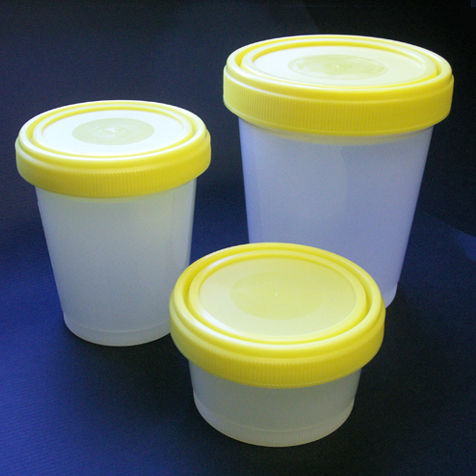 90mL 150mL Sample Cups Sample Containers Leak Proof Screw Cap for Lab Home  Red