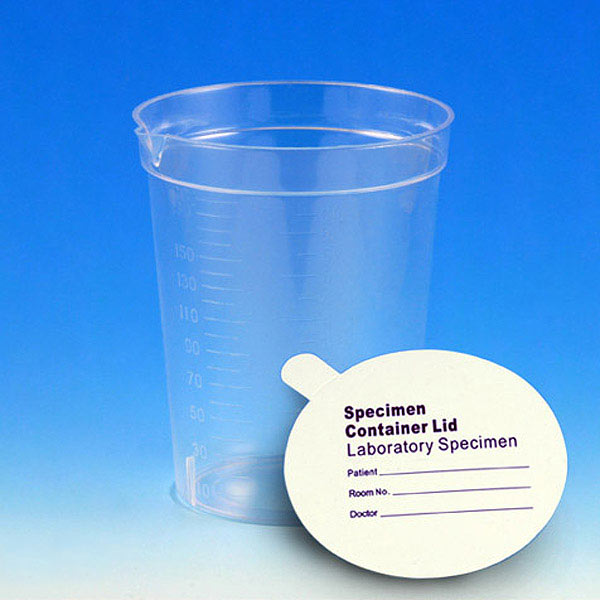 Small Measuring Cup with Lid, Cup, Medication Cup, Dispensing Cup, Measuring Cup, Size: 50 mL, Blue