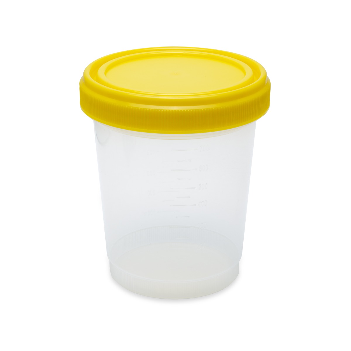 Non-Sterile Wide Mouth Specimen Container with Snap Cap, 5 oz.