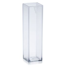 Cuvette, Spectrophotometer, Square, 4.5mL (10mm), PS, 2 Clear Sides, 100/Tray, 10 Trays/Unit