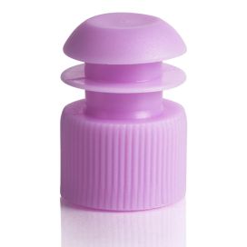 Flange Plug Cap - Lavender, For 16mm Tubes