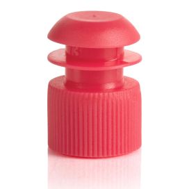 Flange Plug Cap - Red, For 16mm Tubes