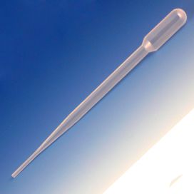 Transfer Pipet, 5.0mL, General Purpose, Blood Bank, 155mm, Bulb Draw - 2mL
