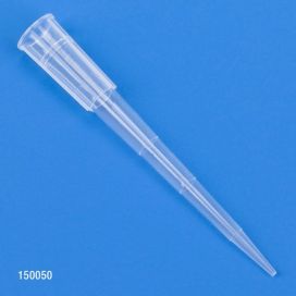 Certified Pipette Tips, 1-200uL, Low Retention, Universal, Natural, 54mm, STERILE, Reloading Stack, 96/Tray, 10 Trays/Stack