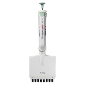 Pipette, Diamond PosiStop, Fully Autoclavable, 8-Channel,  Adjustable volume, 10 - 100ul, Green
