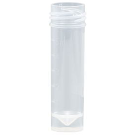Transport Tube, 5mL, No Cap, PP, Conical Bottom, Self-Standing, Molded Graduations