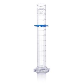 2000mL Graduated Cylinder, Globe Glass, Class B, Each, 4/Case