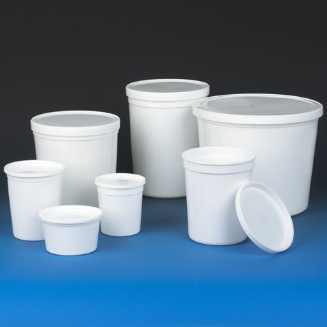 Round Container and Lid (128 oz)