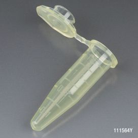 1.5mL Microcentrifuge Tube, PP, Attached Snap Cap, ASSORTED, Graduated, Certified Rnase, DNase, Pyrogen & Human DNA Free, Self-Standing Tamper Evident Bag