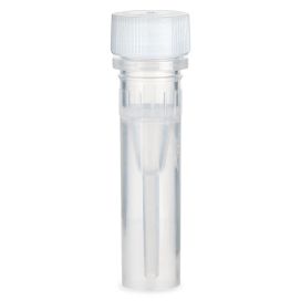 Microtube, 0.5mL, Self-Standing, Attached Screwcap, with O-Ring, STERILE, PP, 500/Bag, 2 Bags/Case