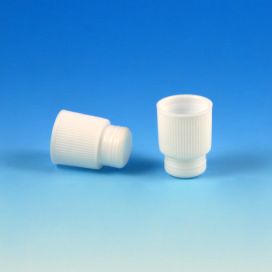 Cap, Plug, 16mm, High Grip, White