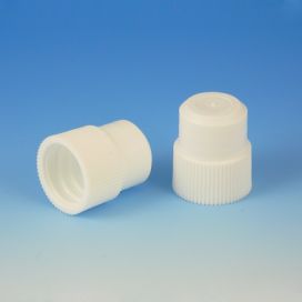 Cap, Plug, 16mm, White