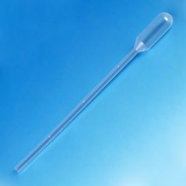 Transfer Pipet, 1.5mL, Pediatric, Graduated to 0.3mL, 115mm, STERILE, Individually Wrapped (Paper Peel) 100/Bag, 5 Bags/Case