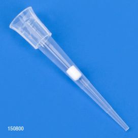 Certified Filter Pipette Tip, 0.1-10uL, Low Retention, Universal, Graduated, 31mm, STERILE, Racked, 96/Rack, 10 Racks/Box