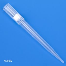 Certified Filter Pipette Tip, 1-1000uL, Low Retention, Universal, Graduated, 84mm, STERILE, Racked, 96/Rack, 6 Racks/Box