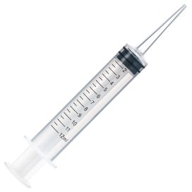Transfer Syringe, 12mm (12mL), Printed Graduations, Straight Tip