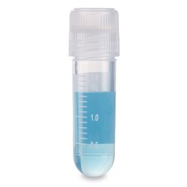 RingSeal Cryogenic Vials, 2.0ml, Sterile, External Threads, Attached Screwcap with O-ring seal