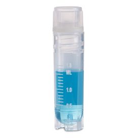 RingSeal Cryogenic Vials, 2.0ml, Sterile, Internal Threads, Self-Standing, Attached Screwcap with O-ring seal