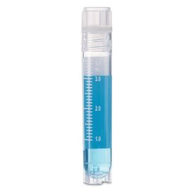 RingSeal Cryogenic Vials, 4.0ml, Sterile, Internal Threads, Self-Standing, Attached Screwcap with O-ring seal