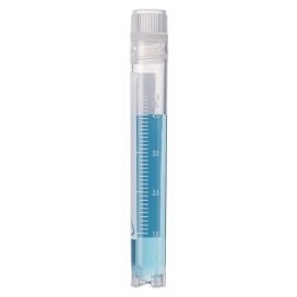 RingSeal Cryogenic Vials, 5.0ml, Sterile, Internal Threads, Self-Standing, Attached Screwcap with O-ring seal