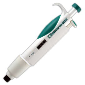 Pipette, Diamond PRO, Adjustable Volume, 1000 - 5000uL (1-5mL), Light Green (Tip Group E)