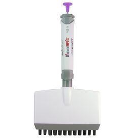 2 - 20uL Pipette, DiamondAPEX, Fully Autoclavable, 12-Channel, Adjustable Volume, Yellow (Tip Group A)