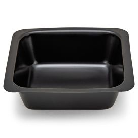 Square Weighing Boat, Anti-static, 80 x80 x 24mm, 100ml, Square Flat Bottom, Black