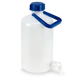 Carboys, with Spigot, Heavy Duty, 5 Liter (1.33 Gallon), HDPE, Spigot Included