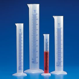 Graduated Cylinder, PP, Printed Graduations, 10mL