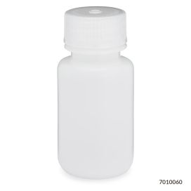 Bottles, Diamond RealSeal, Wide Mouth Round, HDPE with PP Closure, 60mL, 12/Pack, 72/Case