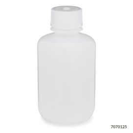 Bottles, Diamond RealSeal, Narrow Mouth Boston Round, LDPE with PP Closure, 125mL, 12/Pack, 72/Case