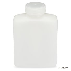 Bottles, Diamond RealSeal, Wide Mouth Rectangular, HDPE with PP Closure, 1000mL, 6/Pack, 24/Case