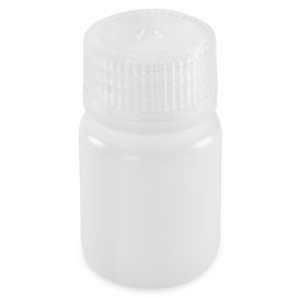 Diamond Essentials Bottle, Wide Mouth, Round, HDPE with PP Closure, 30mL, Bulk Packed with Bottles and Caps Bagged Separately, 1000/Case