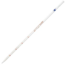 5mL Serological Pipette, Globe Glass, Reusable, Class A, 0.1 Graduations, Blue Band