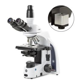 iScope trinocular microsco.,EWF 10x/22mm, eyepiece, 10/20/S40/S100x, w/camera